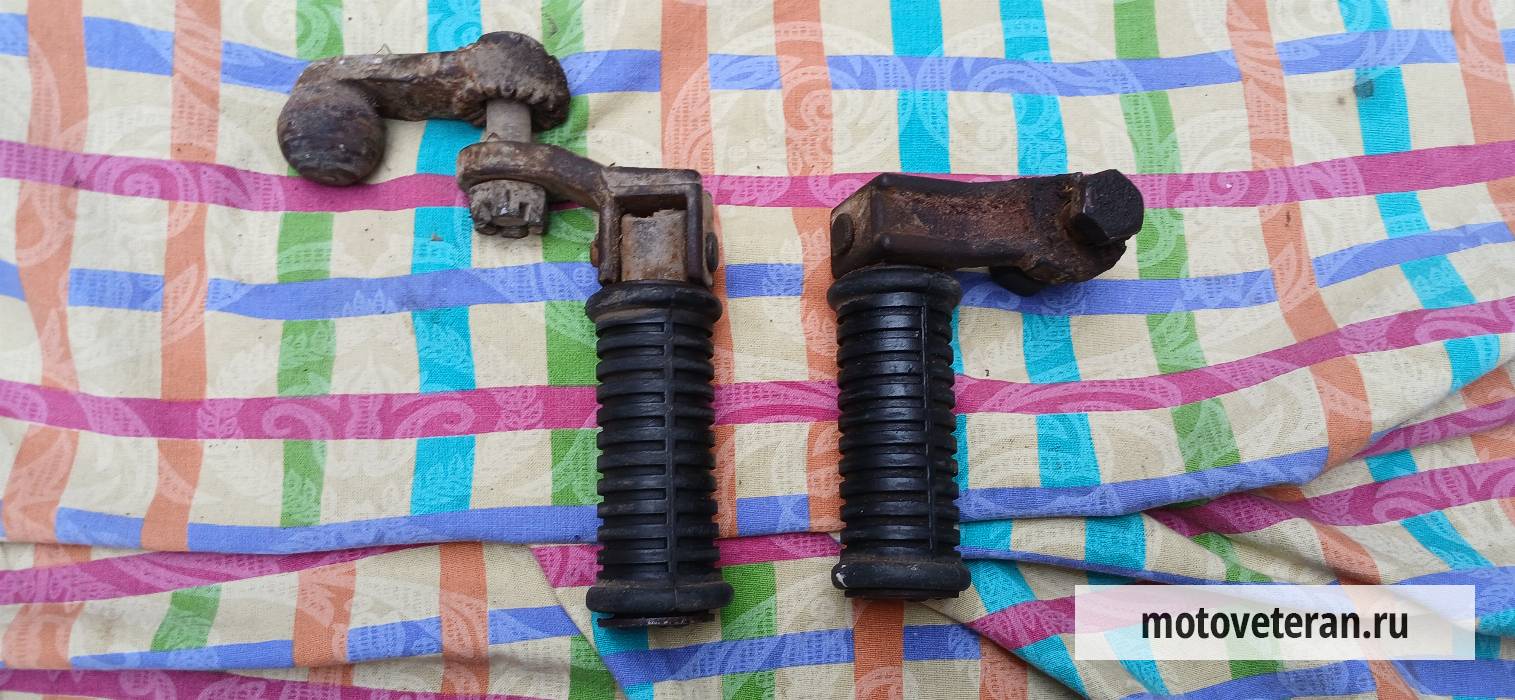 Подножки пассажира на мотоцикл ИЖ Планета-5 Юпитер-5 фото