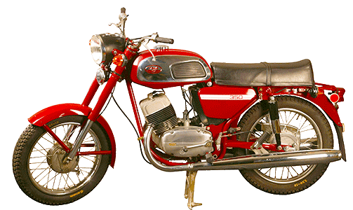 карточка мотоцикла Ява 634-01