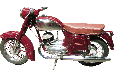 карточка мотоцикла Чезет 175