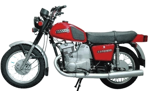 карточка мотоцикла ИЖ Планета 5