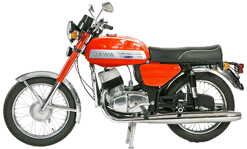 карточка мотоцикла Ява 634