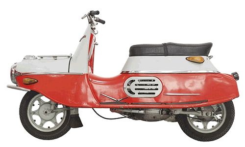 карточка мотороллера Cezeta