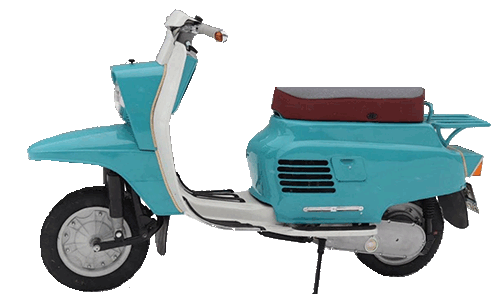 карточка мотороллера Вятка Электрон