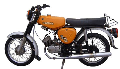 карточка мопеда Симсон Швальбе