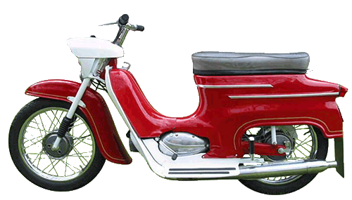 карточка мопеда Ява Пионер