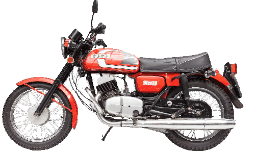 карточка мотоцикла Чезет 472