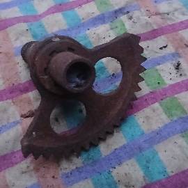 Изображение детали Заводной вал + сектор на мотоцикл ИЖ Планета-5 Юпитер-5