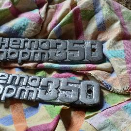 Изображение детали Шильды бардачков на мотоцикл ИЖ Планета Спорт