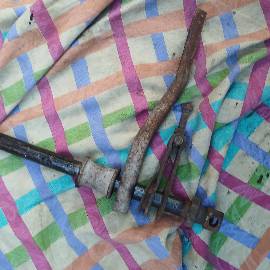 Изображение детали Задняя ось колеса на мотоцикл Ява 634