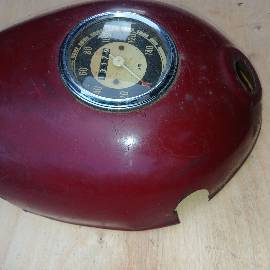 Изображение детали Парабола + спидометр на мотоцикл Ява 353