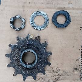 Изображение детали Звездочка на мотороллер Вятка ВП-150