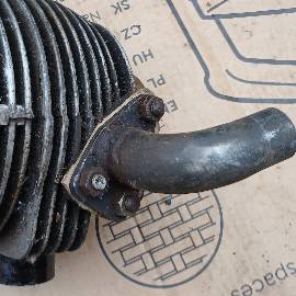 Изображение детали Колено глушителя на мотороллер Вятка ВП-150